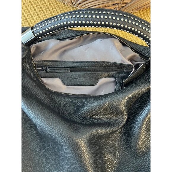 Vintage Kenneth Cole Shoulder Tote bohemia handbag Women’s black - Picture 6 of 10